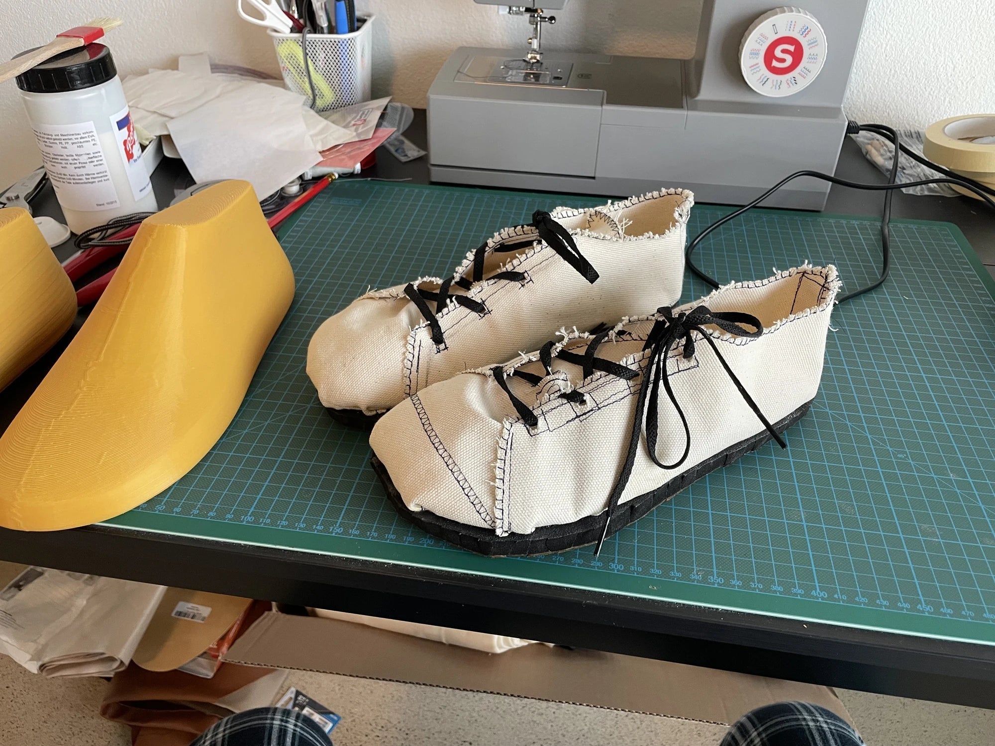Footle’s first handmade prototype from 2021