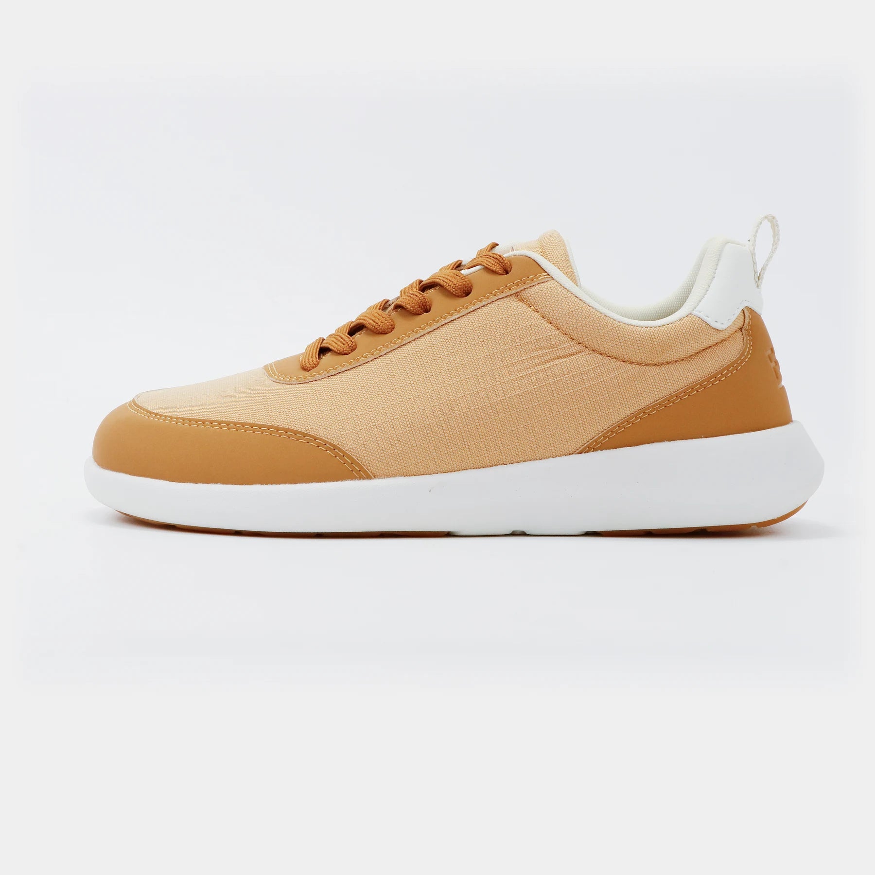 Footle Water-Resistant in Camel · Side view